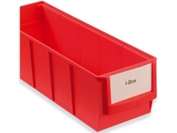 Etykiety do pojemników kuwet ShelfBox typu S 10szt