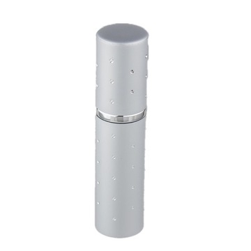 Poręczny atomizer do perfum cyrkonie 10ML srebrny