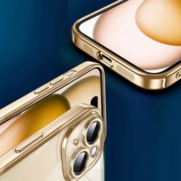 УСИЛЕННЫЙ ЧЕХОЛ MAGSAFE GLAMOUR для iPhone 13 / iPhone 14 + СТЕКЛО 9H