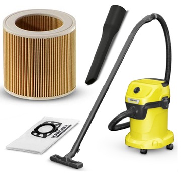 БЕЗРЕШЕННЫЙ ПЫЛЕСОС KARCHER WD3 ВЫСОКОЙ МОЩНОСТИ TURBO XL