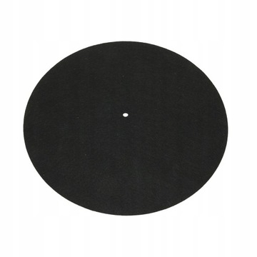 Шерстяной коврик Slipmat для проигрывателя предотвращает это.