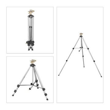 Zraszacz do trawnika z metalowym stojakiem, srebrny RD46957