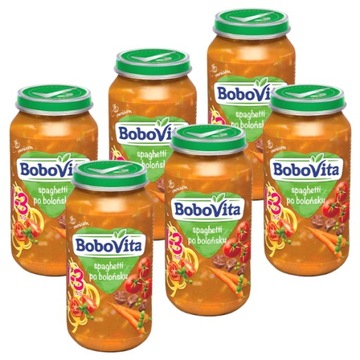 BoboVita Spaghetti po bolońsku 1-3 lata 6x250g