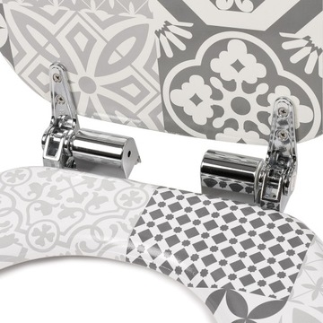 СИДЕНЬЕ ДЛЯ УНИТАЗА МЕДЛЕННО ЗАКРЫВАЮЩЕЕСЯ МДФ UNI