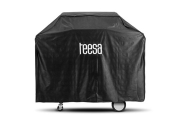 Садовый газовый гриль 4+1 чугунная решетка 17,4 кВт Teesa BBQ 5001 Master