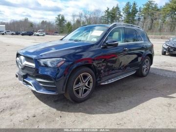 Mercedes GLE V167 2021 Mercedes-Benz GLE 2021r., GLE 350 4MATIC, od ubezpieczalni 2.0 Benzyna, zdjęcie 2