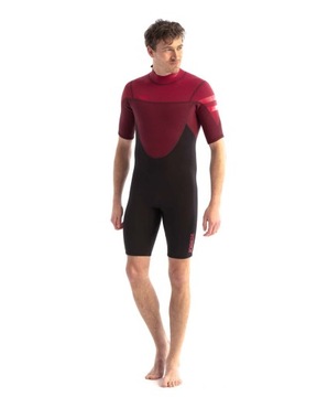 UBRANIE PIANKOWE JOBE SHORTY WETSUIT MEN Red XL