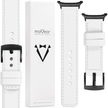 Pásek Samsung Galaxy Watch Ultra 24 mm Bílý, vysoce kvalitní Movear