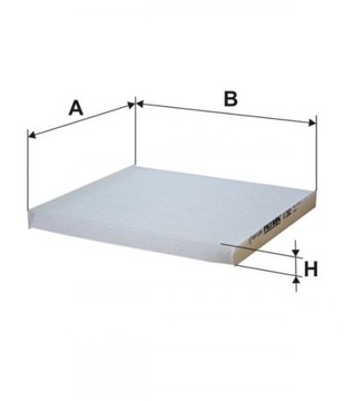 FILTR KABINA NISSAN MICRA IV NOTE II K1302 EM8