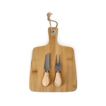 Доска для сыра BAMBOU с набором ножей 26х19 см.