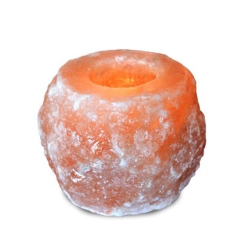 ŚWIECZNIK Z SOLI HIMALAJSKIEJ 1-2KG JONIZATOR