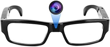 Ukryta kamera HD sportowe wideo, mini aparat szpiegowski, okulary