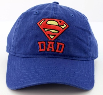 Czapka z daszkiem męska młodzieżowa Superman DAD DC-Comics 54-59cm Wyszycie