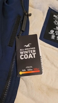 Kurtka Abercrombie Hollister L all-weather sherpa