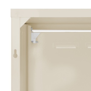 ЯЩИК ГАЗОВЫЙ ШКАФ 140x140x30 БЕЖЕВЫЙ СО СПИНКОЙ