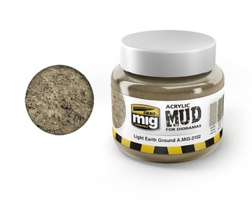 Ammo MIG 2102 Acrylic Mud Light Earth Ground 250ml
