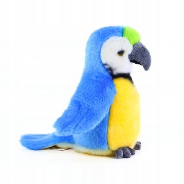 PAPUGA ARA 19cm MASKOTKA BLUE REAL PARROT PLUSH