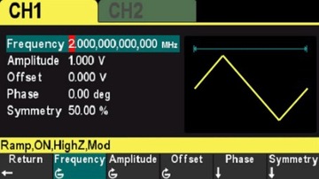 Функциональный генератор HDG3062B 2 x 60 МГц