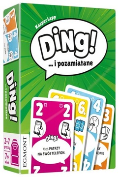 Ding!...i pozamiatane - interaktywna gra karciana dla dzieci 7+