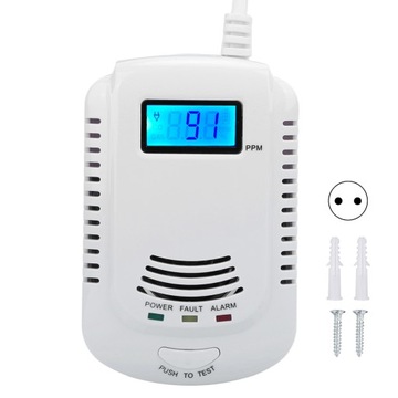 Сигнализация утечки газа с динамиком и световым индикатором.