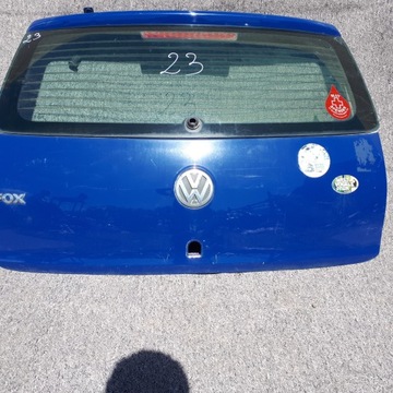VOLKSWAGEN POLO FOX VÍKO KUFRU KUFRU ZADNÍ