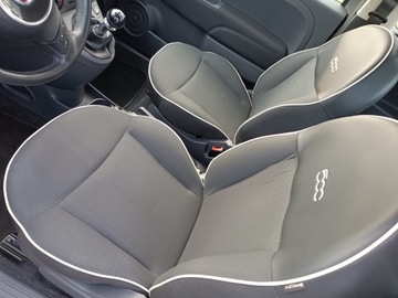 Fiat 500 II Seria 4 1.2 69KM 2015 Fiat 500 1.2 klima Alufelgi, zdjęcie 15