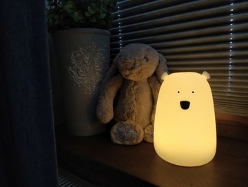 СИЛИКОНОВЫЙ МЕДВЕДЬ RABBIT&FRIEND, БЕЛЫЙ, 16 СМ