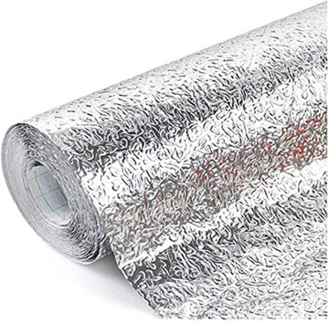 FOLIA SAMOPRZYLEPNA WODOODPORNA ALUMINIOWA 500x60