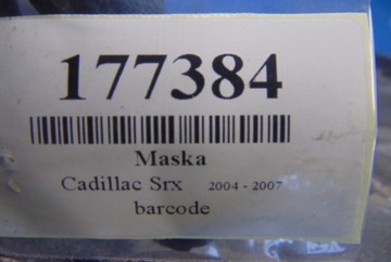 CADILLAC SRX KAPOTA