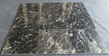 ПЛИТКА ИЗ ПОЛИРОВАННОГО ГРАНИТА/МРАМОРА RIVER BLACK