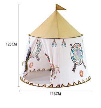 Domek składany baza namiot do zabawy TiPi Wigwam 110cm