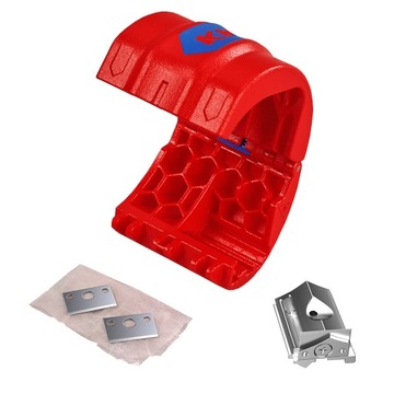 Резак для пластиковых труб и гильз 20-50 мм KNIPEX 90 22 10 BK