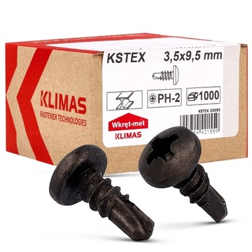 Саморезы Болт-шуруп для профилей TEX 3,5х9,5мм