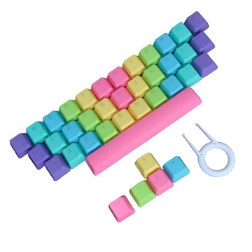 DIY ZESTAW KEYCAPS KLAWIATURA DO GIER PBT