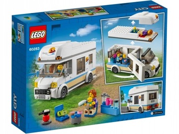 Lego City Wakacyjny kamper klocki 60283
