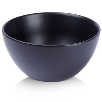 Miseczka ceramiczna czarna 14,5 cm 450 ml
