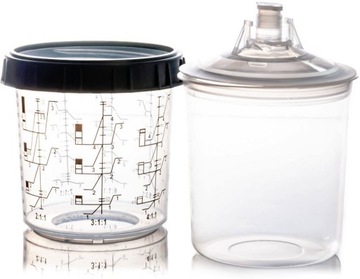 PPS KUBEK WKŁAD 650ml+wieczko SITKO 190mikron 157