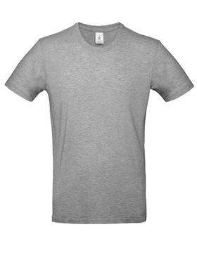 koszulka szara T-Shirt szary B&C #E190 bawełna