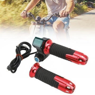 ДЛЯ ЭЛЕКТРИЧЕСКИХ СКУТЕРОВ ДРОССЕЛЬНАЯ РУКОЯТКА С ЗЕЛЕНОЙ ЦИФРОВОЙ