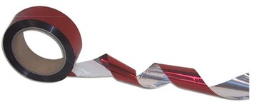 Светоотражающая лента для отпугивания птиц 152м х 25мм.