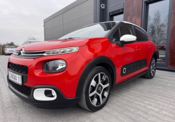 Citroen C3 III Hatchback 1.2 PureTech 82KM 2017 Citroen C3 bezwypadekserwisSHINEjak nowe 1.2 Benzyna 82KM