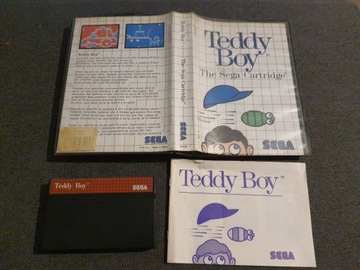 Sega Master System Teddy Boy Komplet