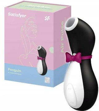 SATISFYER PENGUIN PRO MASAŻER WIBRATOR POWIETRZNY PINGWINEK PINGWIN