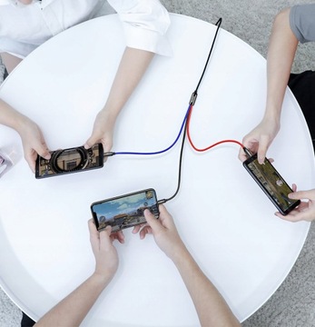 BASEUS MULTICABLE ДЛЯ ЗАРЯДНЫХ УСТРОЙСТВ 3В1 USB-C/LIGHTNING/MICRO 3A 1,2M (ЧЕРНЫЙ)