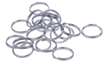 KÓŁKO KÓŁKA DO KLUCZY BRELOK 30 mm - 20 sztuk