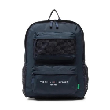 TOMMY HILFIGER Plecak sportowy kieszeń na laptopa Esyablished Backpack Plus