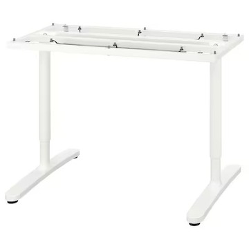 PODSTAWA BLATU BIURKA BIAŁA 120x80 IKEA BEKANT