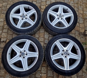 ORYGINALNE FELGI KOŁA 19'' AMG Mercedes GLK GLC GLE ML + Continental