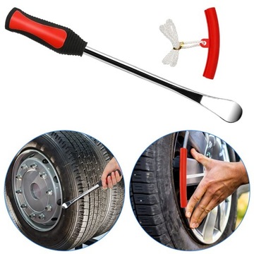 ŁYŻKI ZE STOPKĄ DO OPON MOTOCYKLOWYCH ZESTAW NAPRAWCZY 370mm 14 SZT