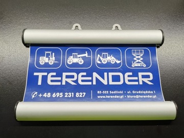 PROFIL NA PLAKAT ALUMINIOWA LISTWA PLAKATOWA 21 N4